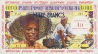 Gallery image for French Antilles p2a: 10 Nouveaux Francs